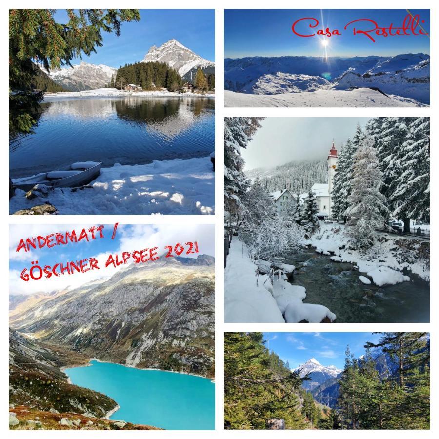 Casa Restelli Og - Nahe Andermatt Gotthard Gurtnellen Bagian luar foto